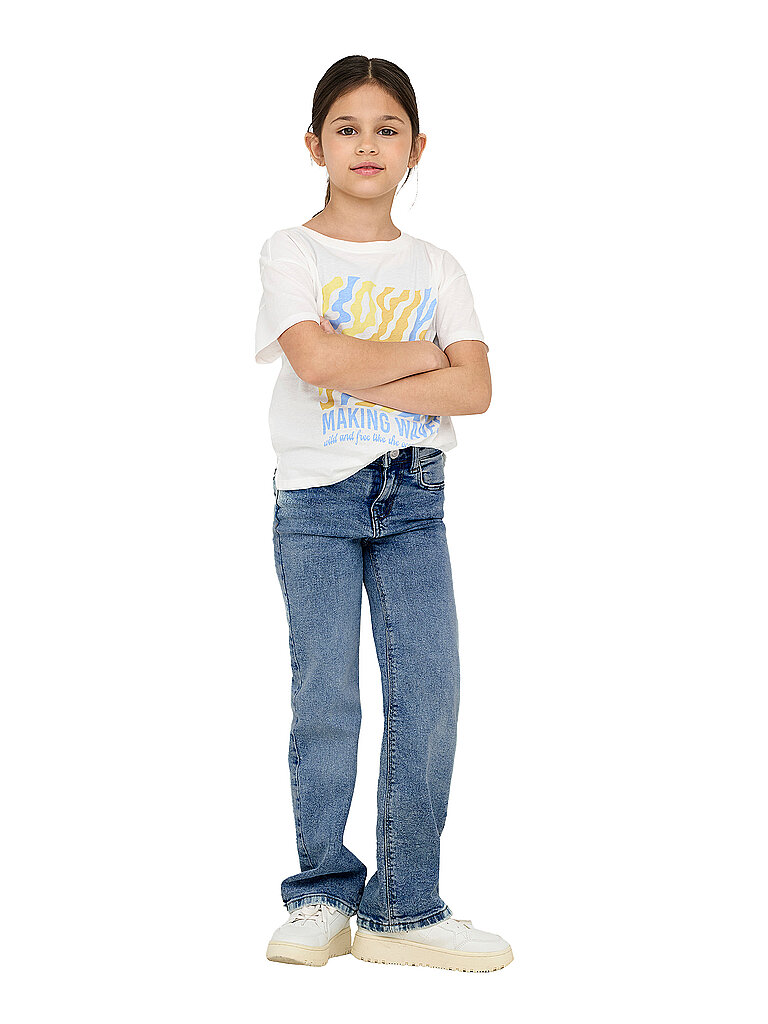 Jeans breite Beine Mädchen Only kids Kogjuicy Pim560