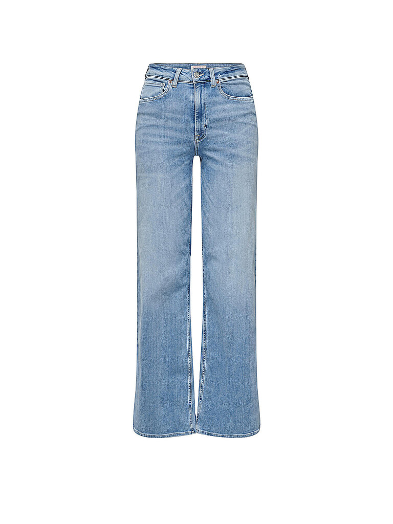 ONLY Damen Onlmadison Blush Hw Wide DNM Cro371 Noos, Light Blue Denim, M / 32L