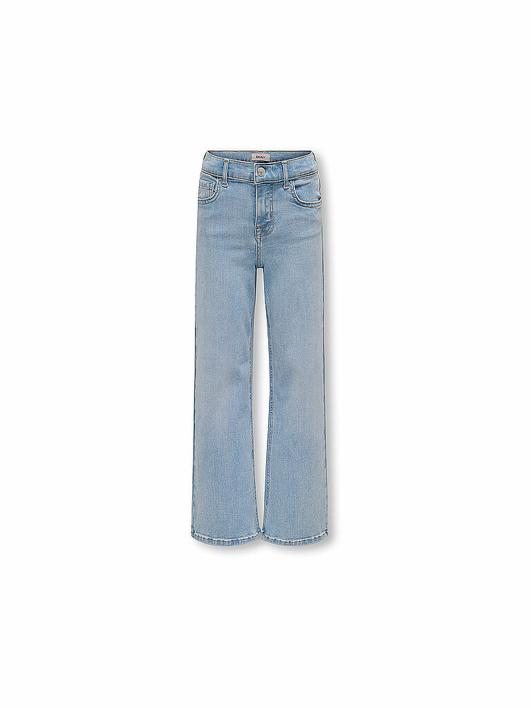 Only Mädchen Jeans Wide Leg KOGMADISON BLUSH hellblau | 140
