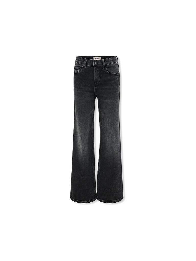 ONLY Mädchen Jeans Wide Fit  KOGJUICI schwarz | 164
