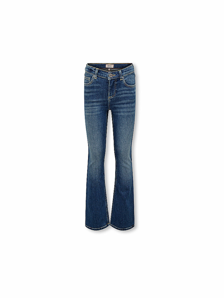 Only Mädchen Jeans Wide Fit KOGBLUSH blau | 140