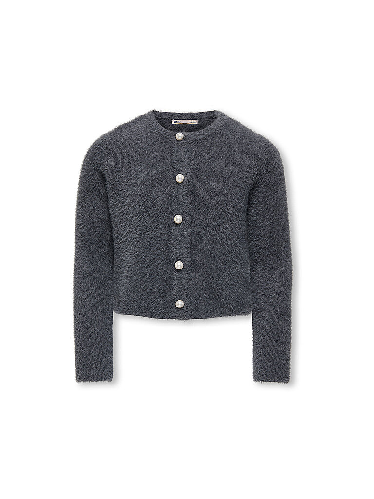 ONLY Mädchen Strickjacke KOGPIUMO schwarz | 134-140