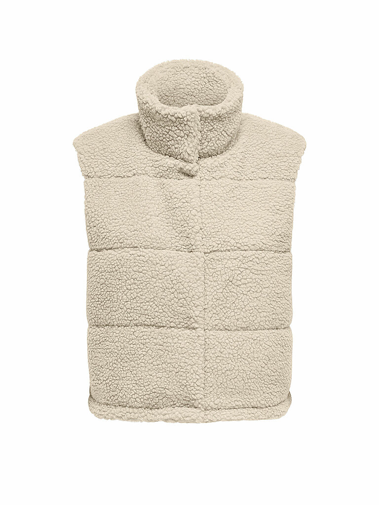 ONLY Steppgilet in Felloptik ONLSANDRA – Only