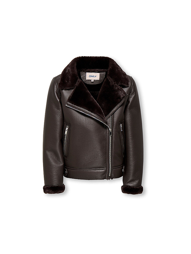 ONLY Mädchen Jacke in Lederoptik KOGSTARRY – Only