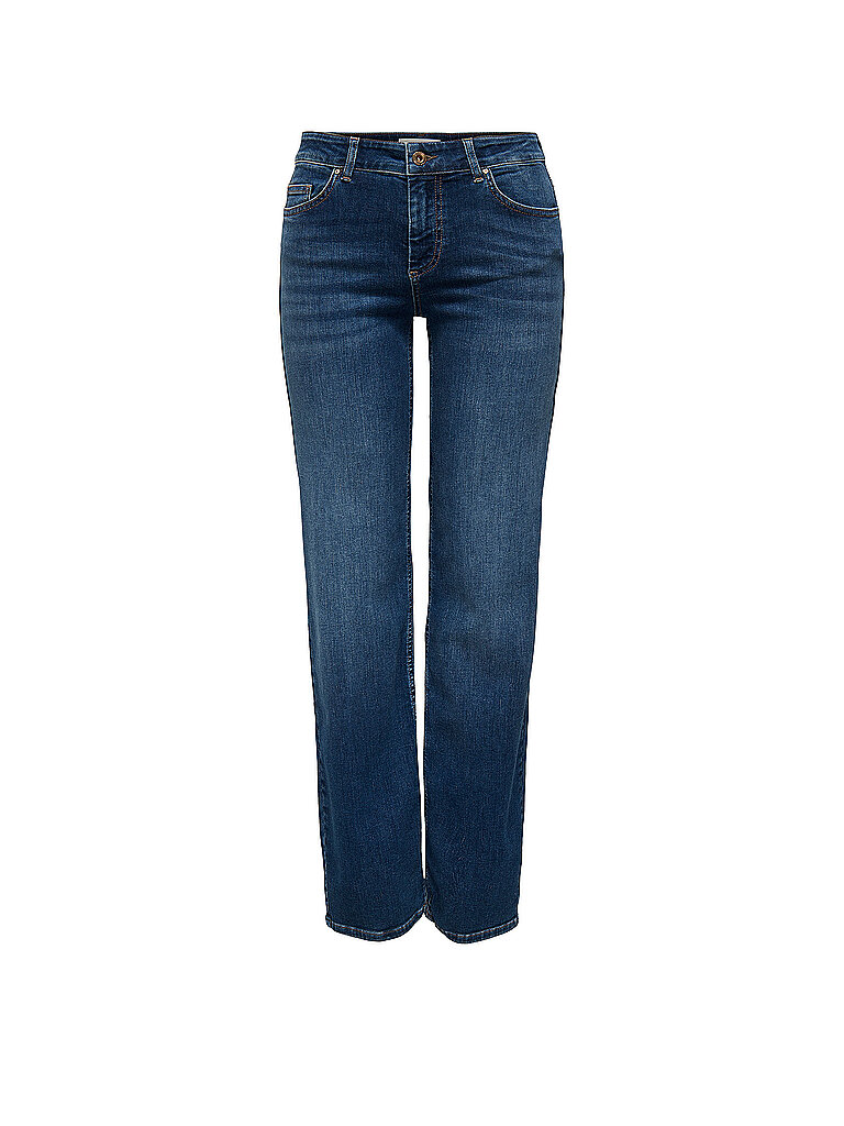 ONLY Jeans Straight Fit ONLBLUSH dunkelblau | S/L30