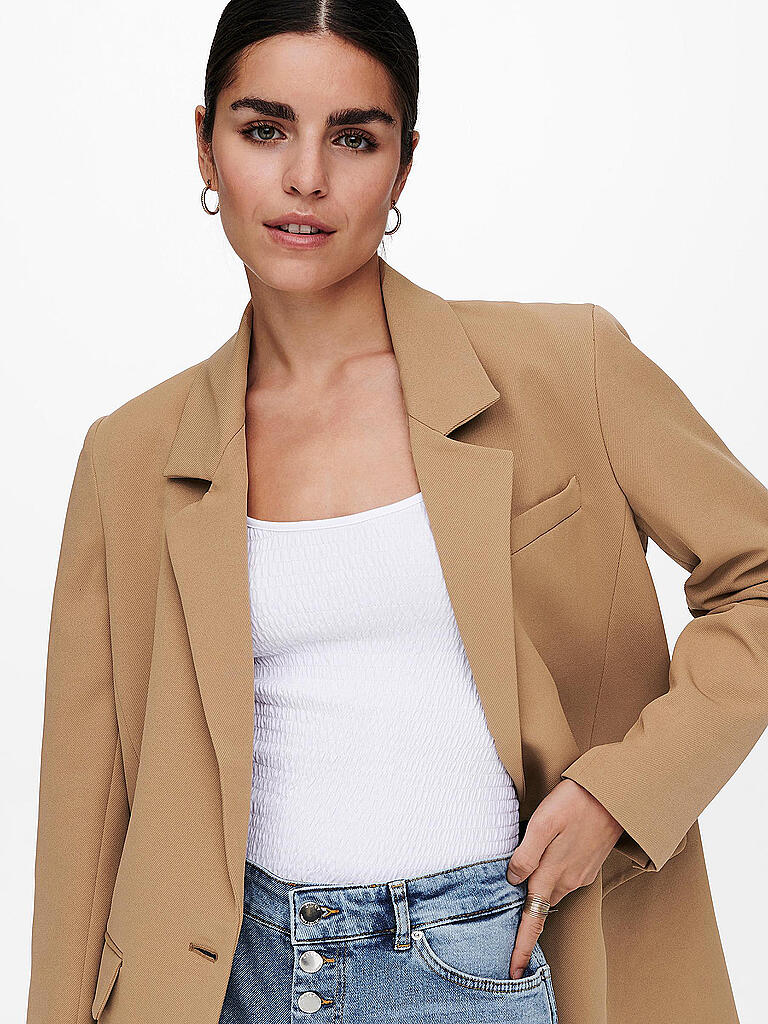 only blazer camel