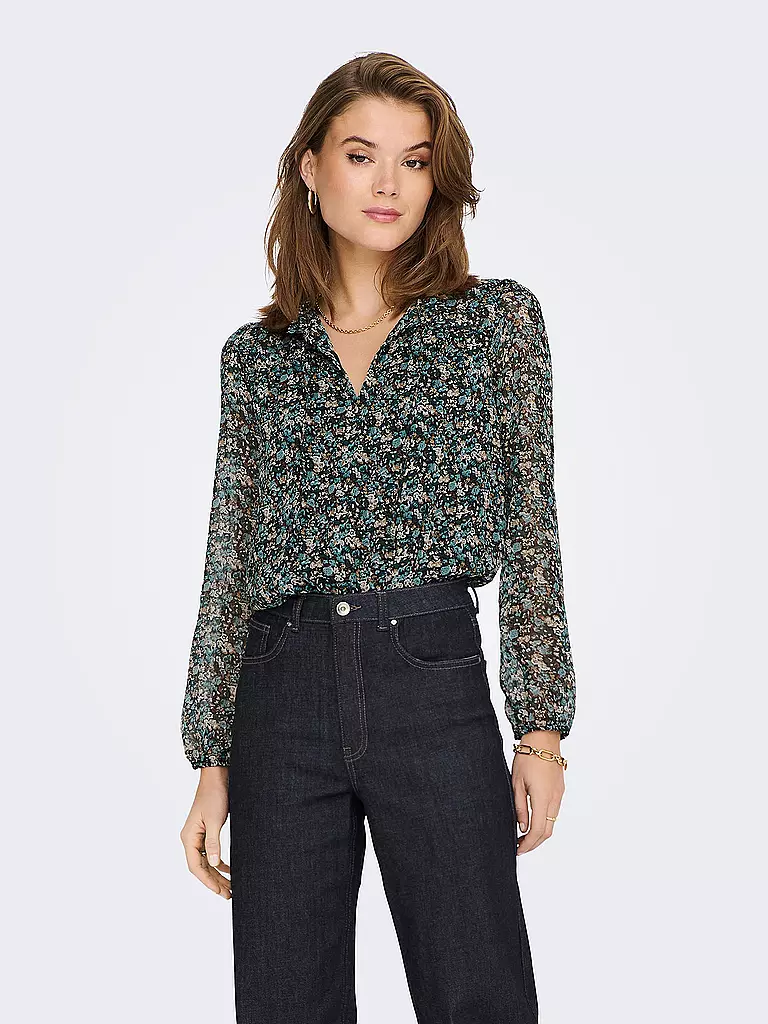 ONLY | Bluse ONLDITSY | petrol