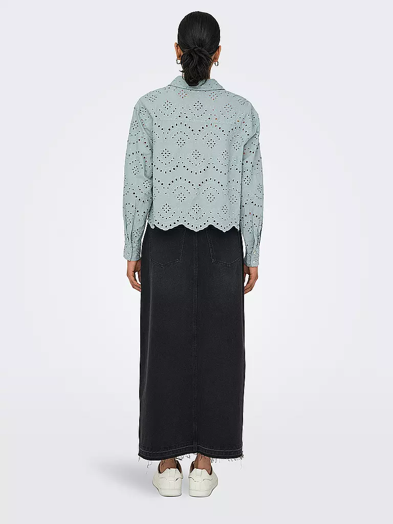 ONLY | Bluse ONLVALAIS | grau