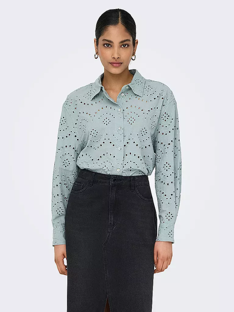 ONLY | Bluse ONLVALAIS | grau