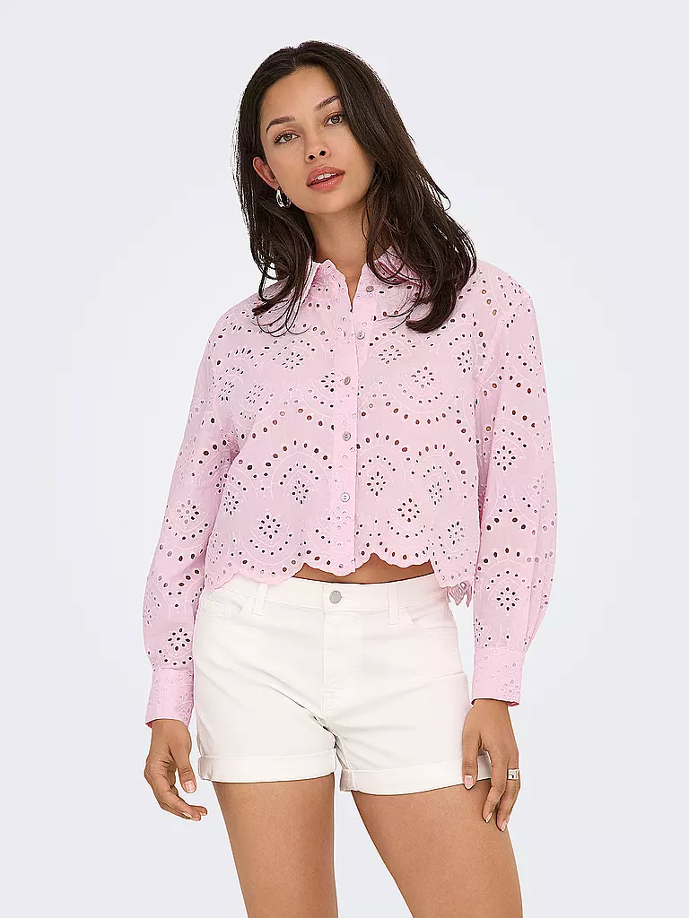 ONLY | Bluse ONLVALAIS | grau
