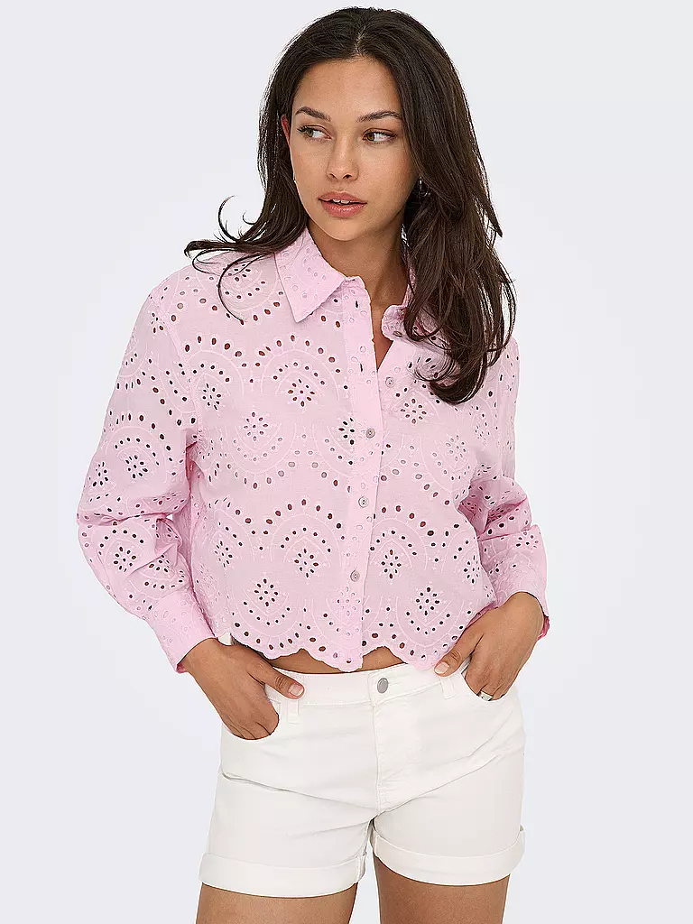 ONLY | Bluse ONLVALAIS | grau