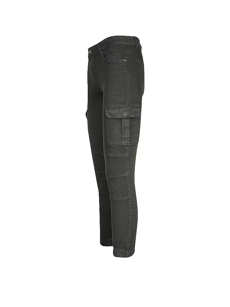 ONLY Cargohose Skinny Fit ONLMISSOURI schwarz