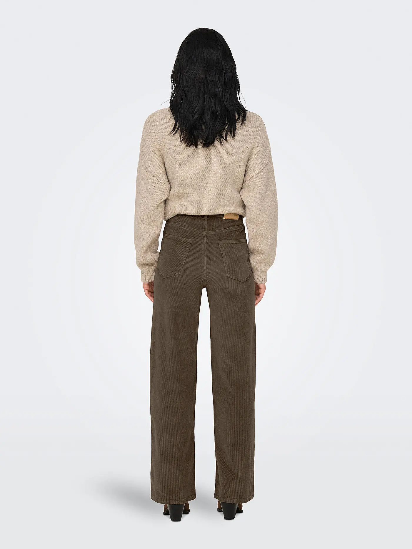 ONLY | Cordhose Wide Leg ONLHOPE | braun