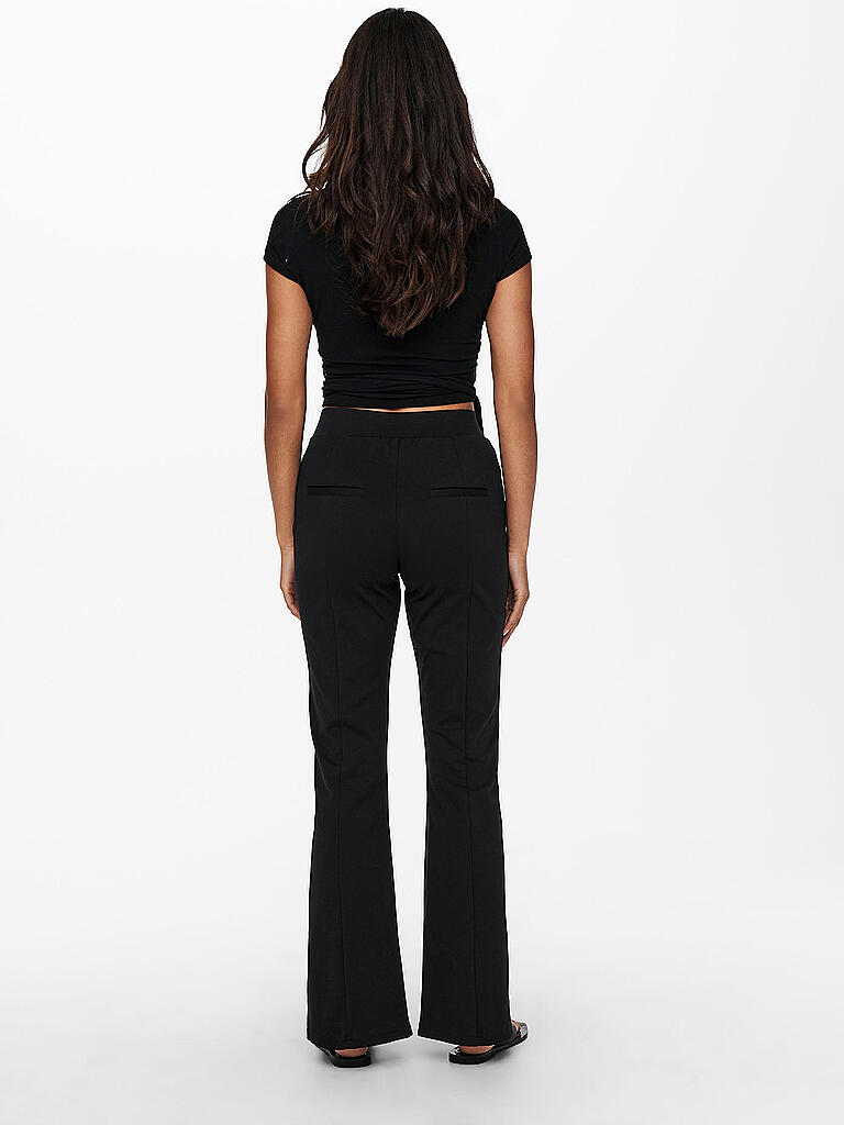 ONLY Highwaist Hose Flared Fit ONLCIANA schwarz