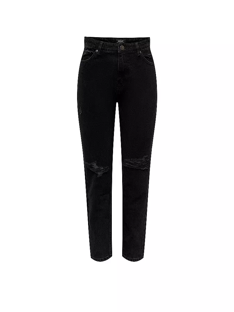 ONLY | Highwaist Jeans Mom Fit ONLJAGGER  | schwarz