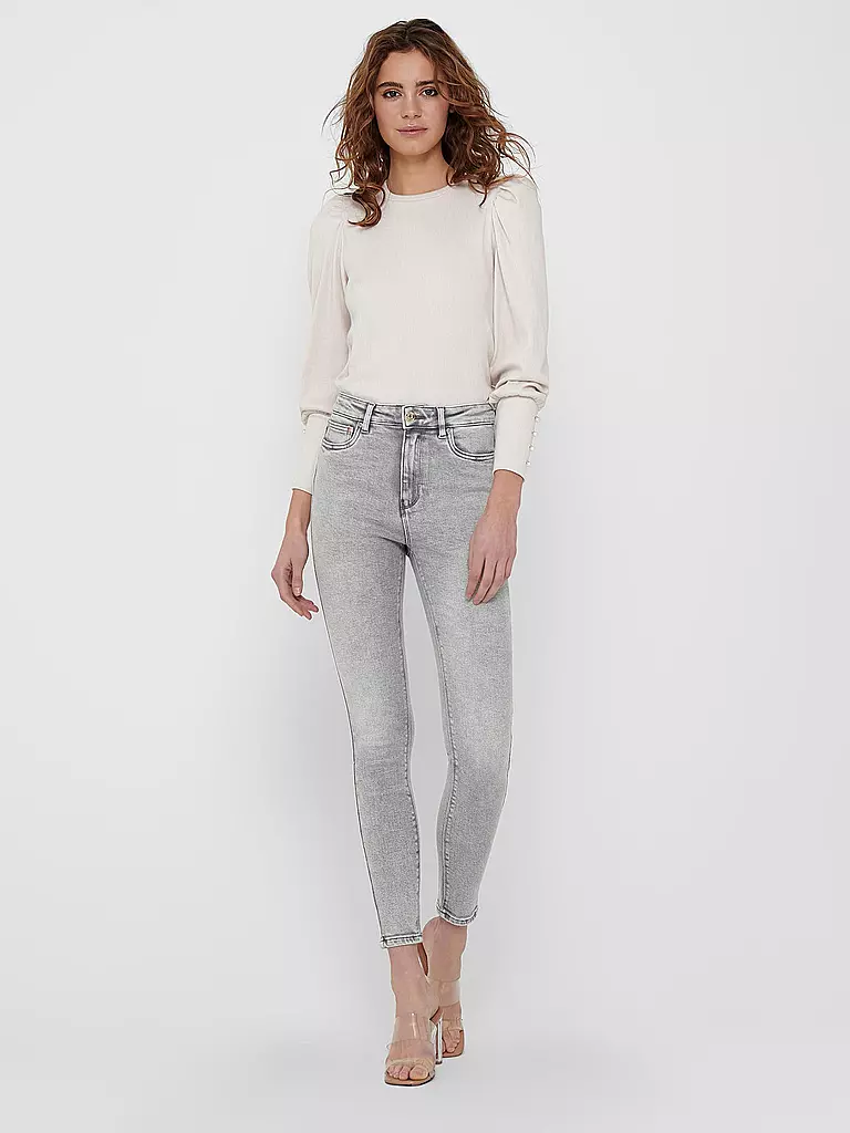 ONLY | Highwaist Jeans Skinny Fit " ONLMILA " | grau