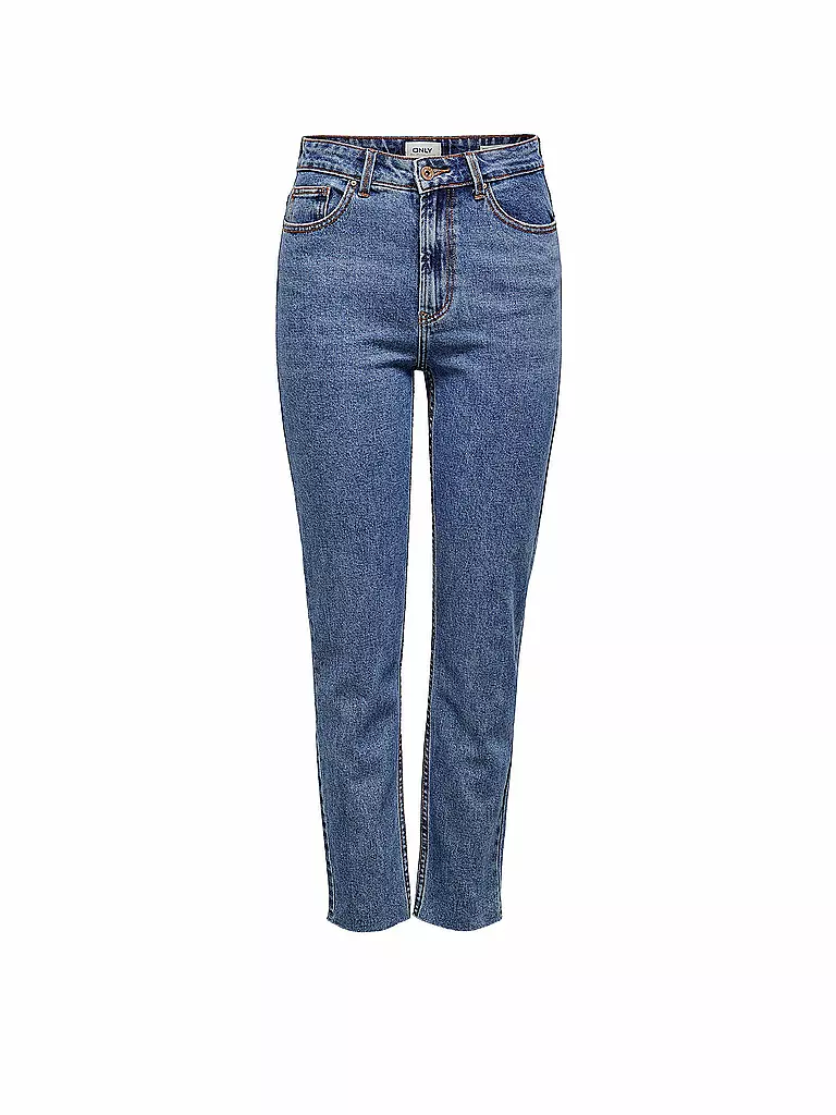 ONLY | Highwaist Jeans Straight Fit ONLEMILY  | blau