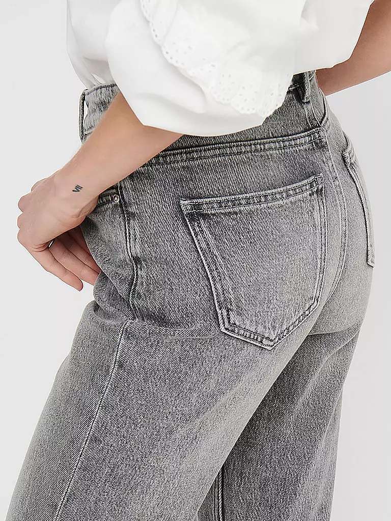 ONLY | Highwaist Jeans Straight Fit ONLEMILY | grau