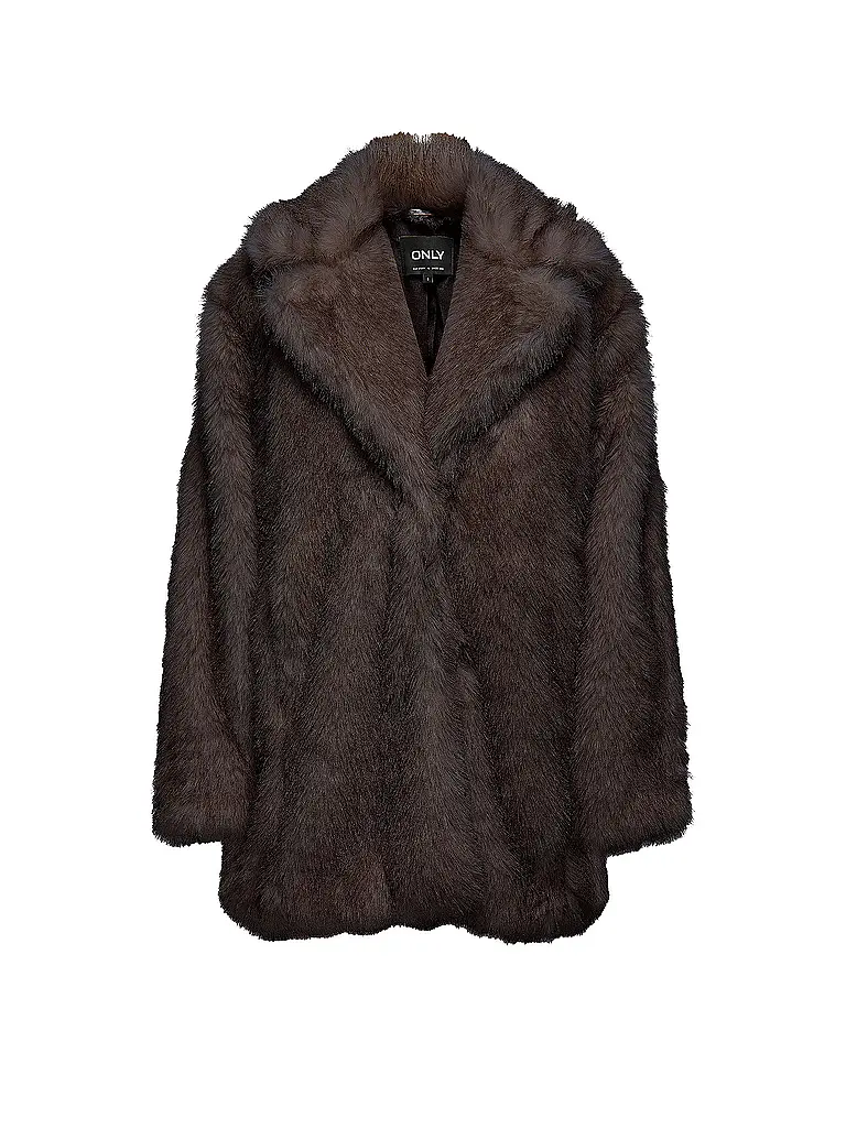 ONLY | Jacke in Felloptik ONLDAWN | braun
