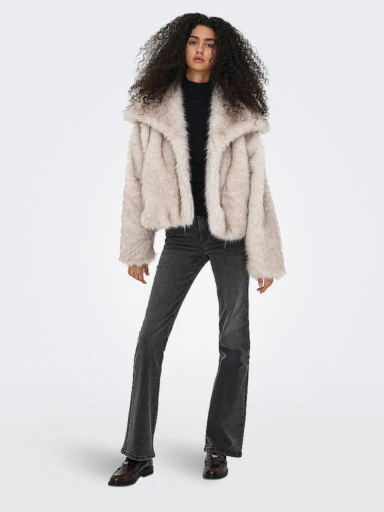 ONLY | Jacke in Felloptik ONLDAWN | creme