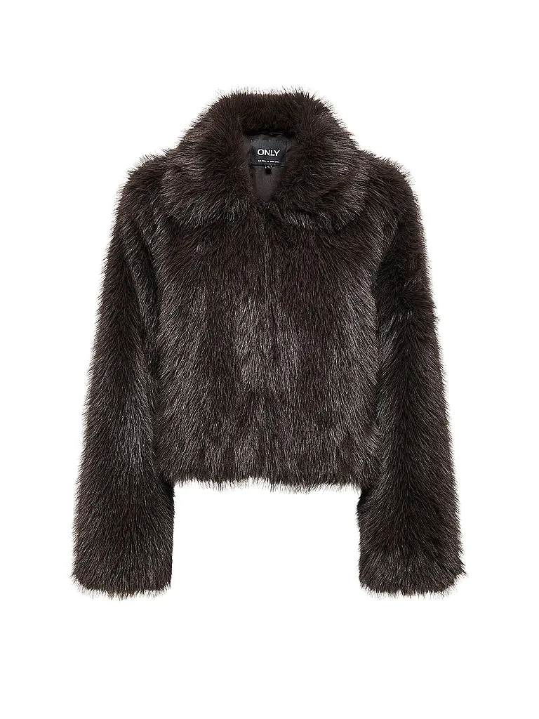 ONLY | Jacke in Felloptik ONLMANNY | braun