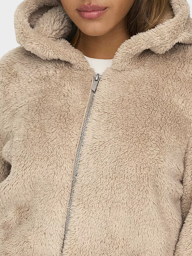 ONLY | Jacke in Felloptik ONLNEWANNA | beige