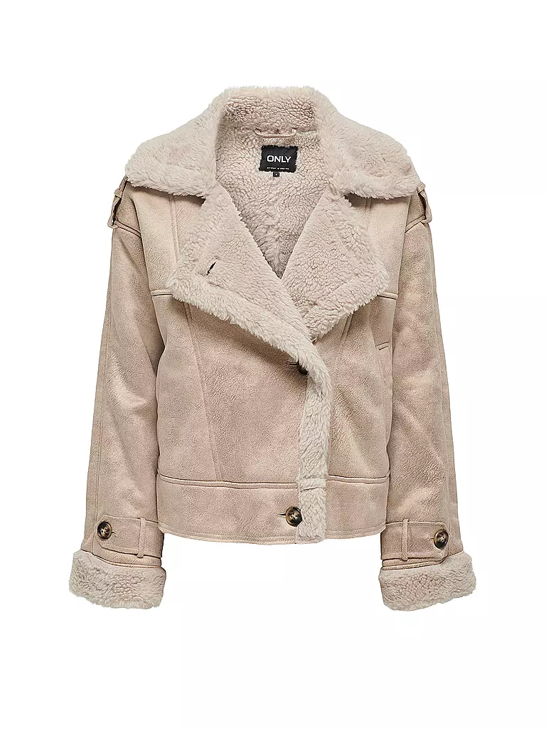 ONLY | Jacke in Felloptik ONLYLVA | beige