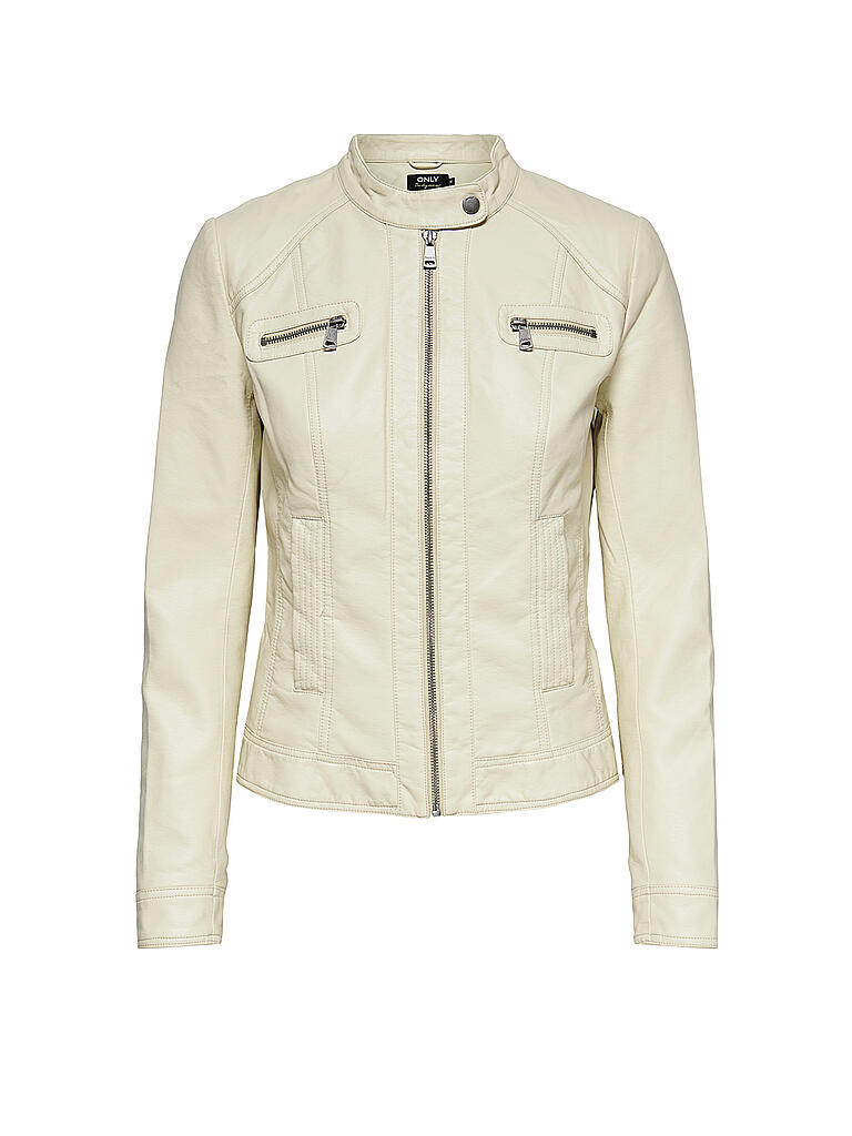 ONLY | Jacke In Lederoptik " ONLBANDIT " | grau