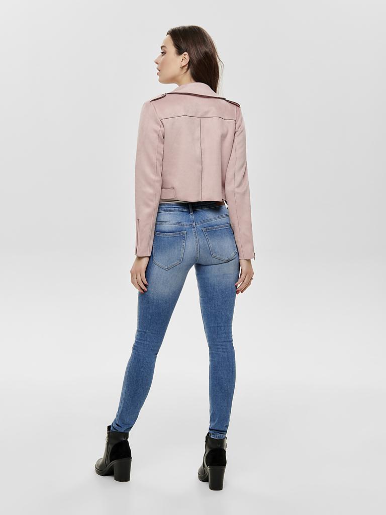 ONLY | Jacke in Lederoptik "ONLSHERRY" | rosa