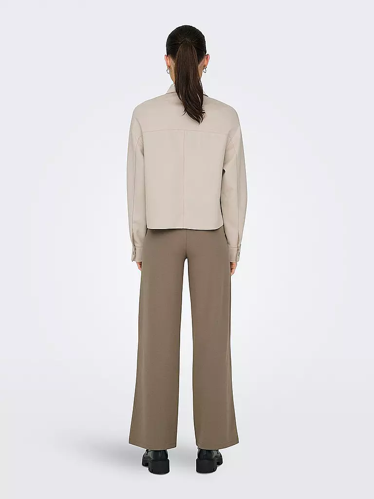 ONLY | Jacke in Lederoptik ONLJOLINE | beige