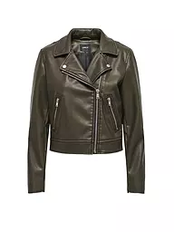 ONLY | Jacke in Lederoptik ONLRIA | schwarz