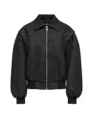 ONLY | Jacke in Lederoptik ONLSABA | schwarz