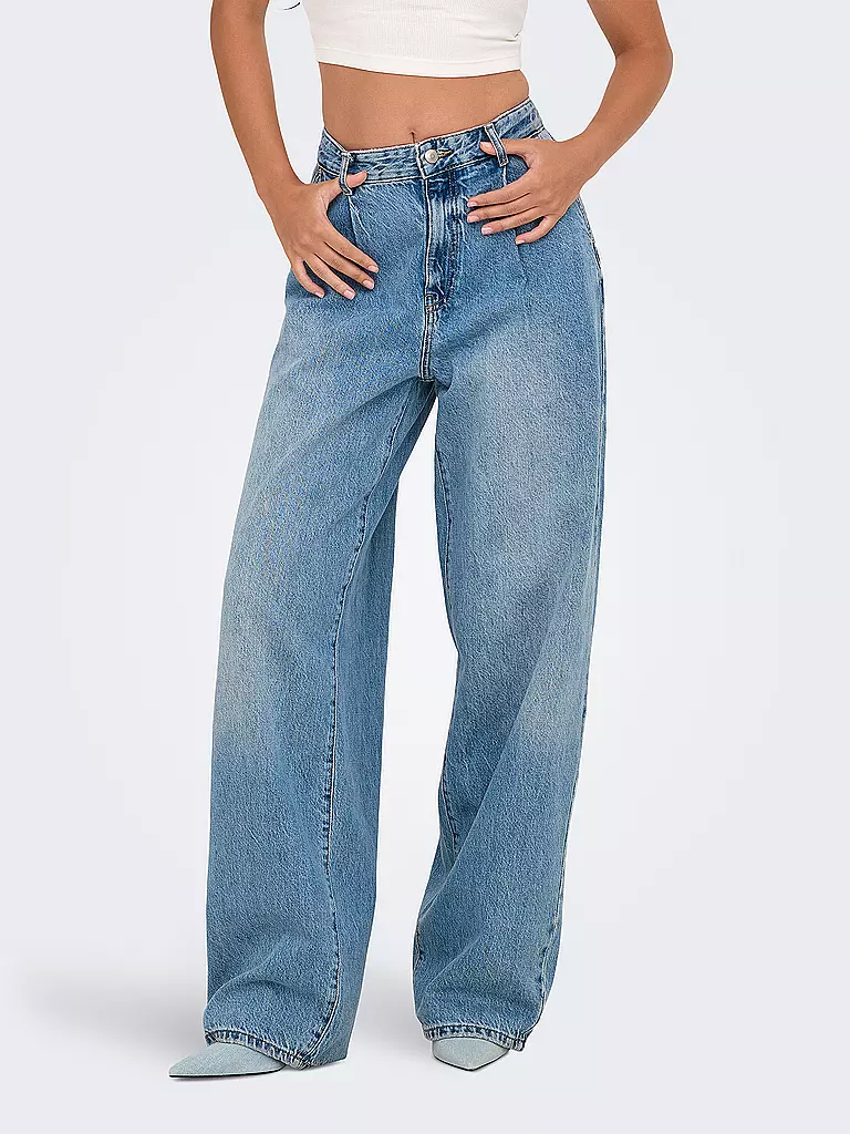 ONLY | Jeans Balloon Fit ONLGIANNA | blau