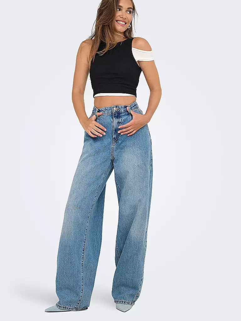 ONLY | Jeans Balloon Fit ONLGIANNA | blau