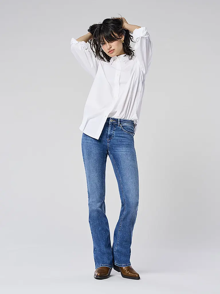 ONLY | Jeans Flared Fit ONLBLUSH | blau