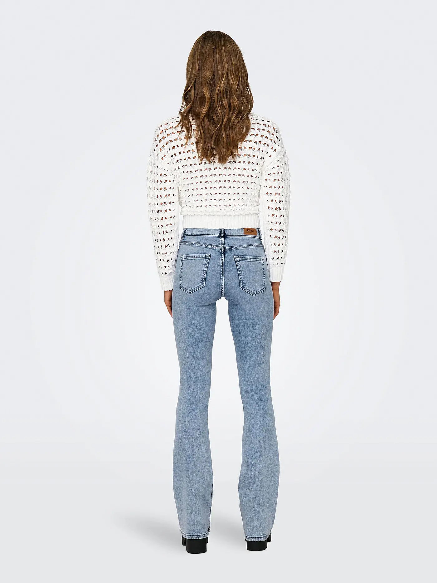 ONLY | Jeans Flared Fit ONLBLUSH | hellblau