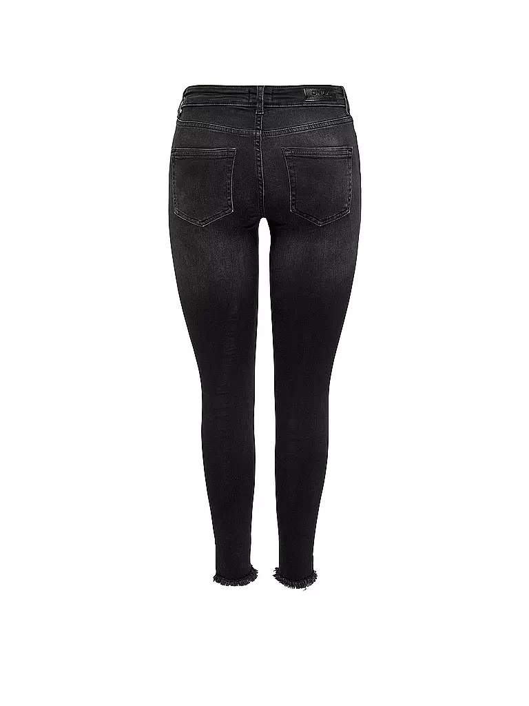 ONLY | Jeans Skinny Fit 7/8 ONLBLUSH | schwarz