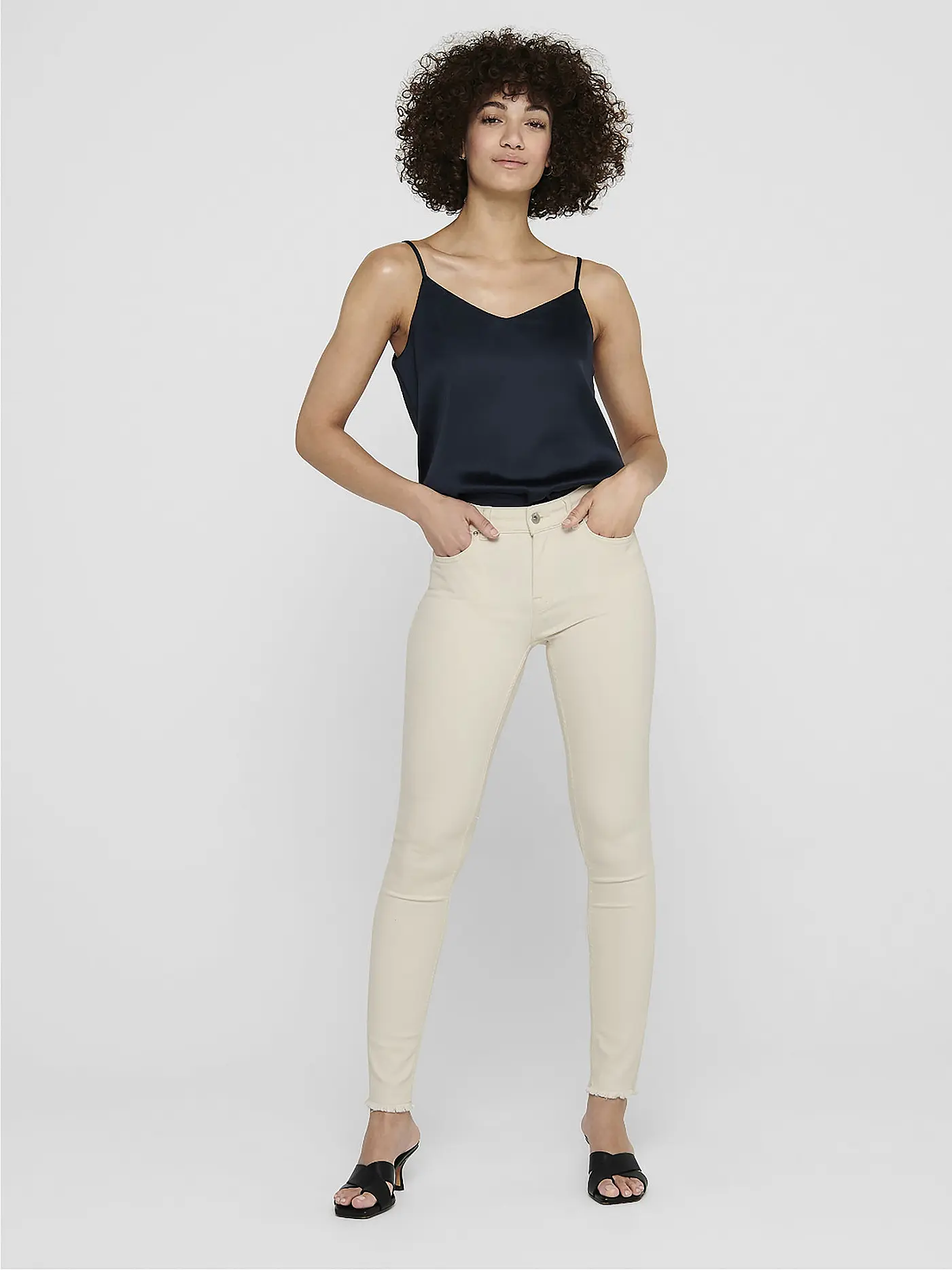 ONLY | Jeans Skinny Fit 7/8 ONLBLUSH | creme