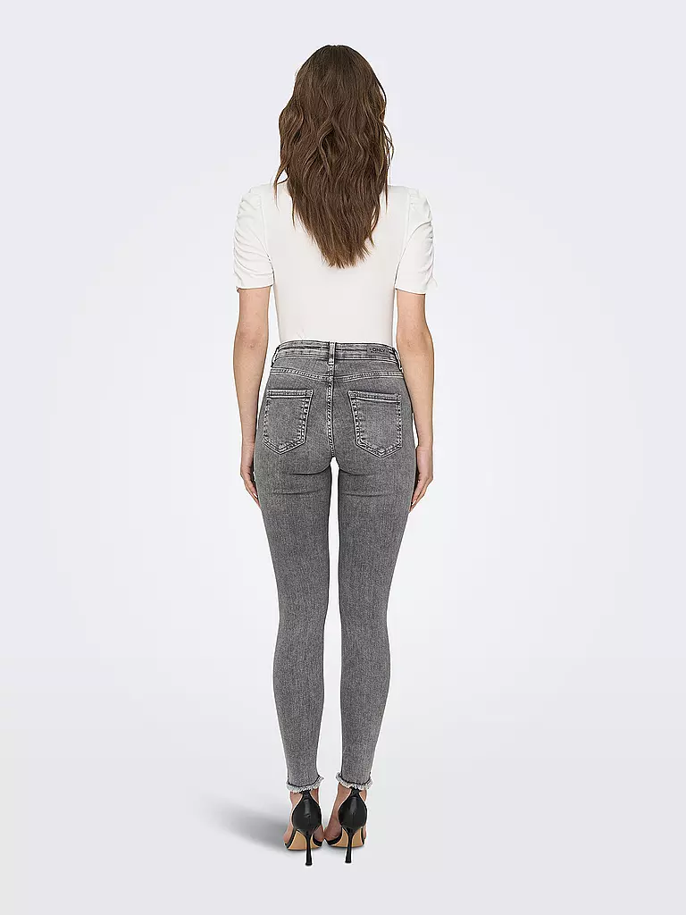 ONLY | Jeans Skinny Fit 7/8 ONLBLUSH | grau