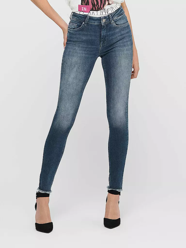 ONLY | Jeans Skinny Fit ONLBLUSH  | dunkelblau