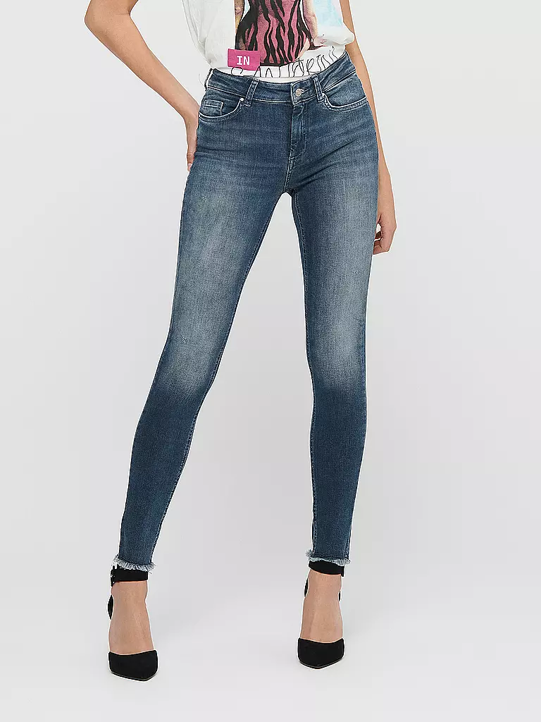 ONLY | Jeans Skinny Fit ONLBLUSH  | dunkelblau