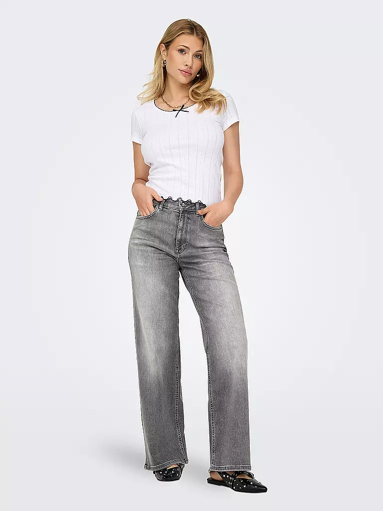 ONLY | Jeans Wide Fit ONLMADISON | hellgrau