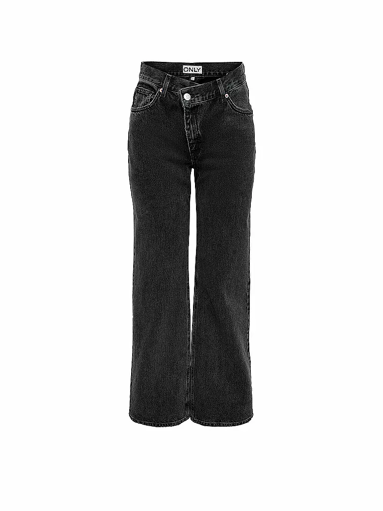 ONLY | Jeans wide leg ONLRIGA | schwarz