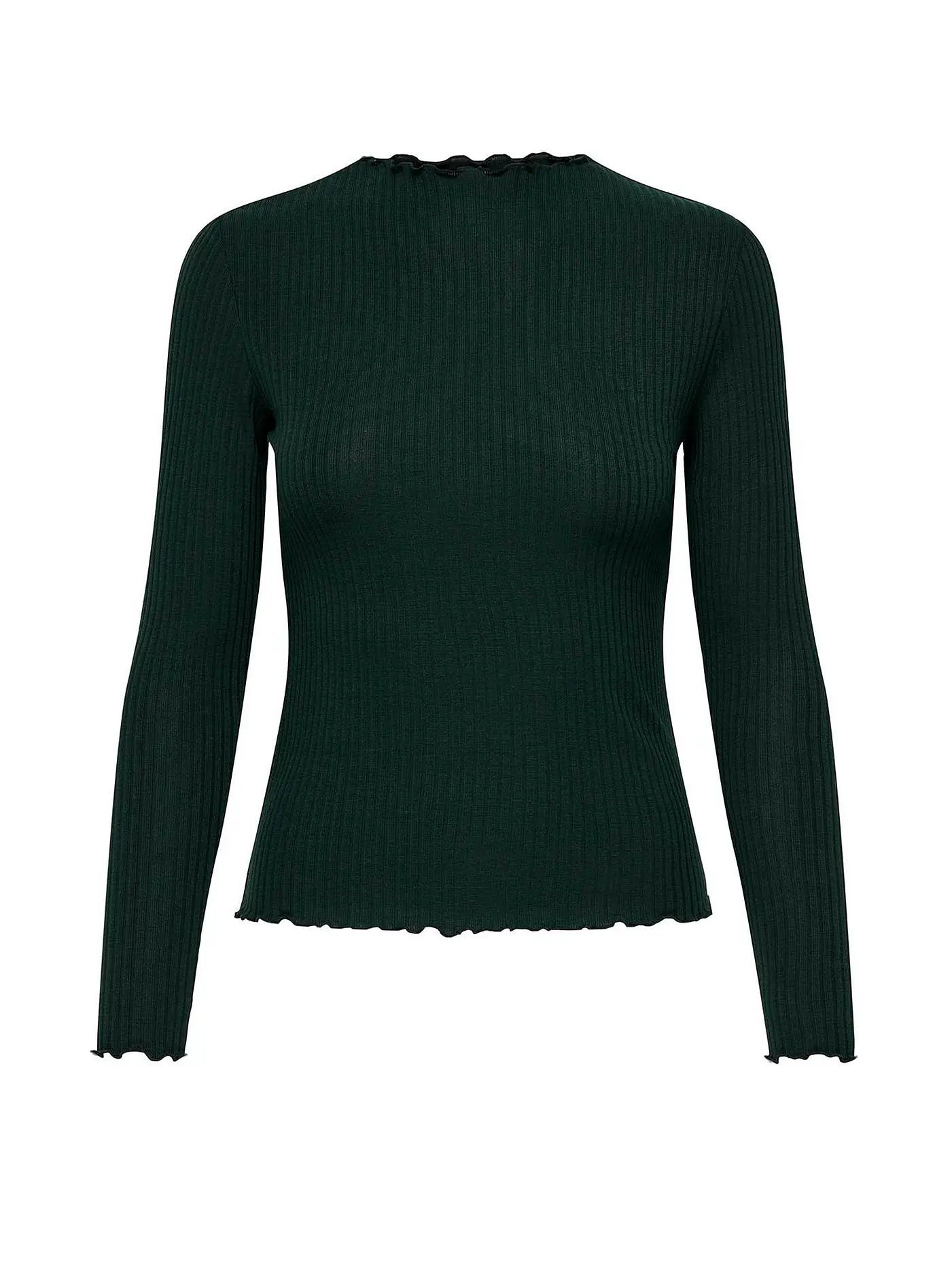 ONLY | Langarmshirt ONLEMMA  | dunkelgrün