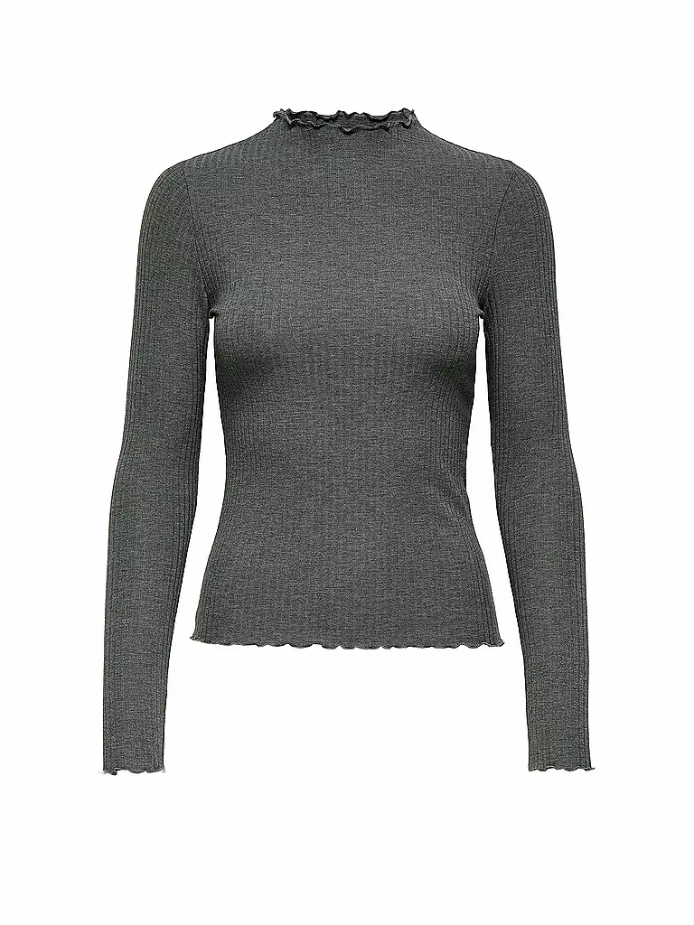 ONLY | Langarmshirt ONLEMMA | grau