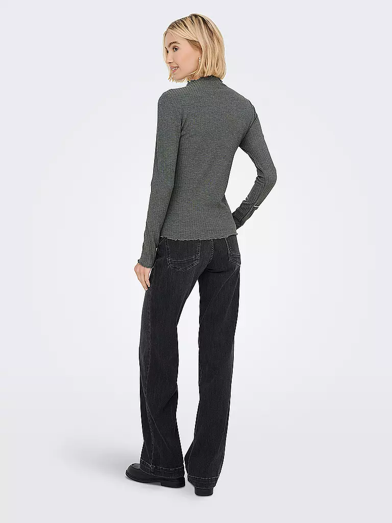 ONLY | Langarmshirt ONLEMMA | grau