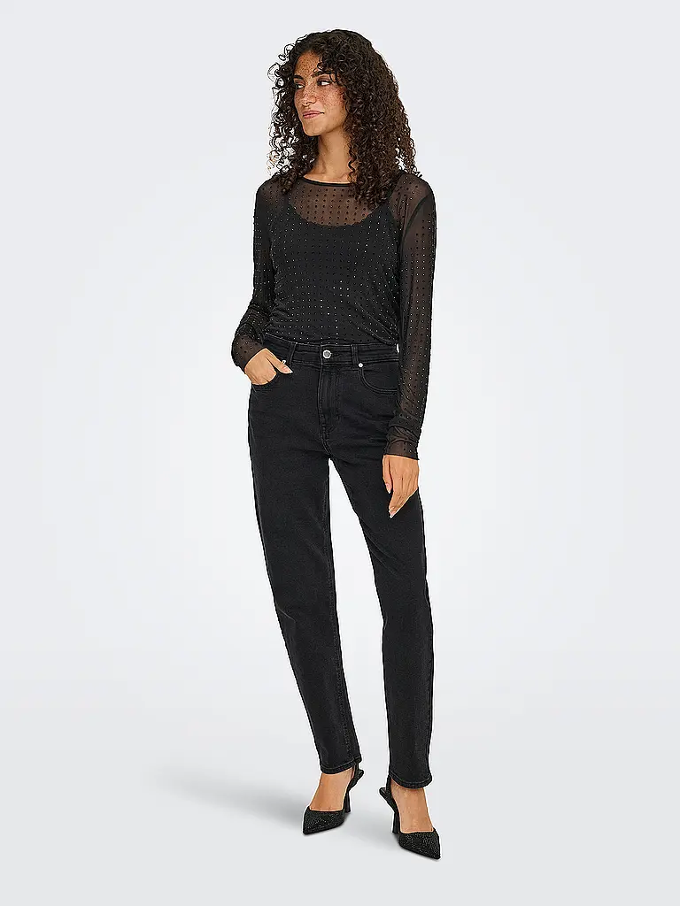 ONLY | Langarmshirt ONLHILEN  | schwarz