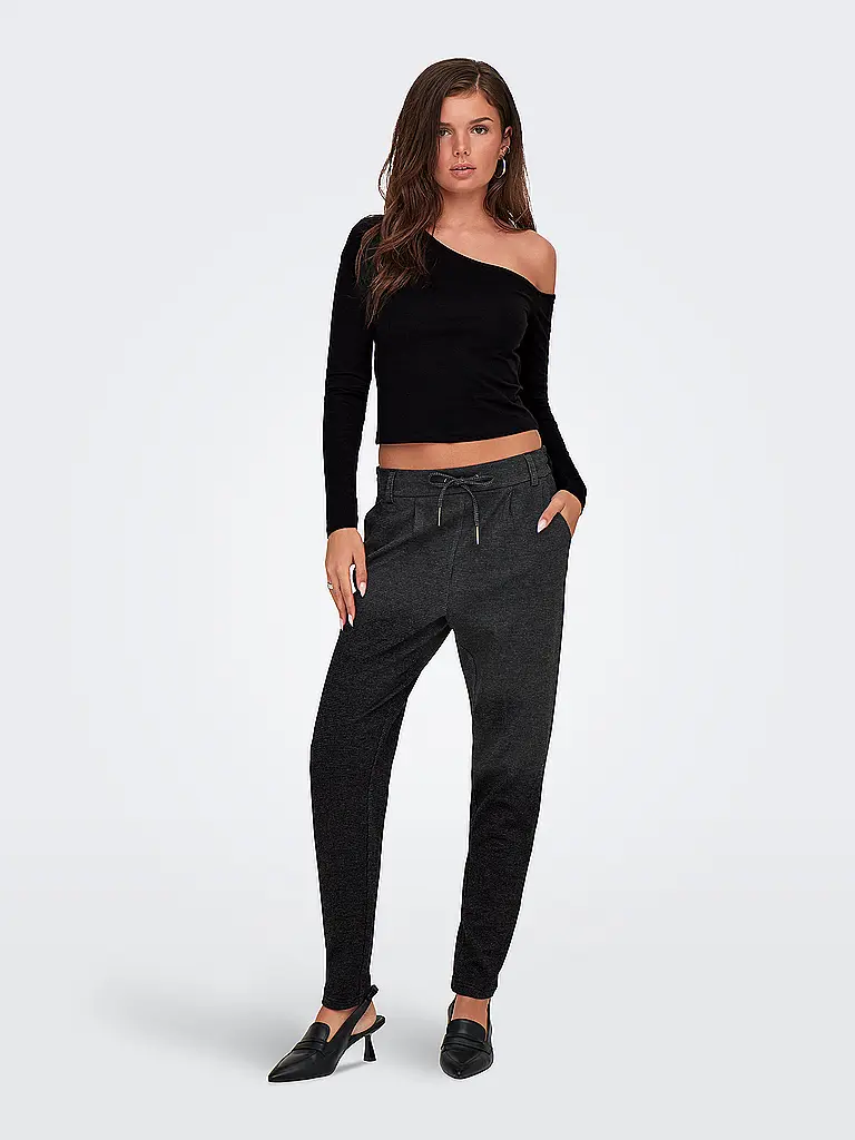 ONLY | Langarmshirt ONLLIVE LOVE LIFE | schwarz
