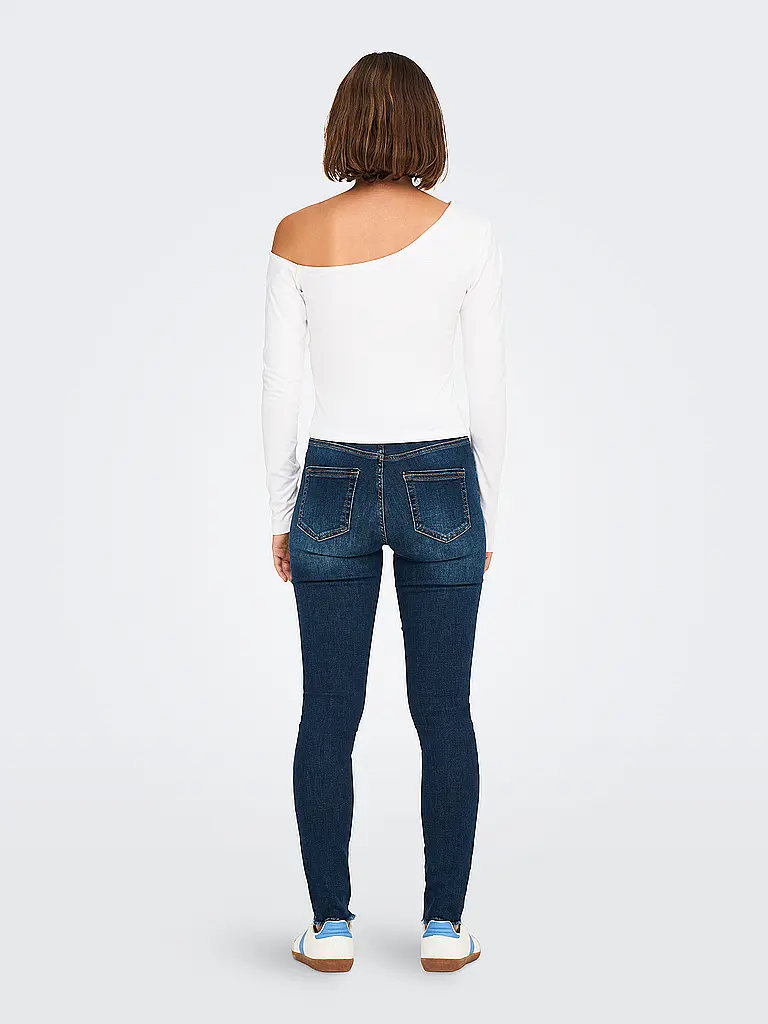 ONLY | Langarmshirt ONLLIVE LOVE LIFE | weiss