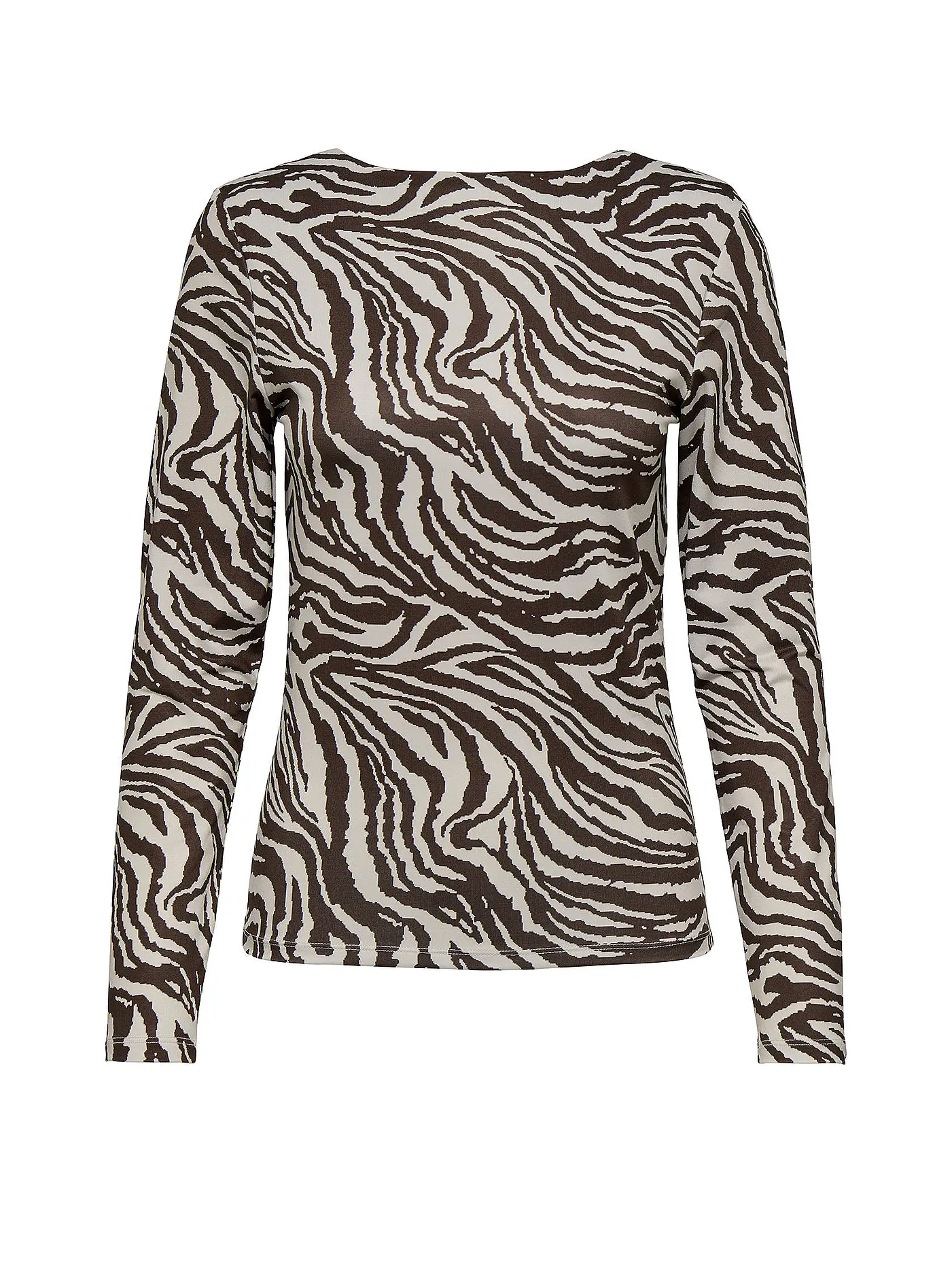ONLY | Langarmshirt ONLLONE | braun